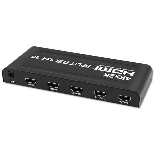 HDMI Lüliti Qoltec 51798 Must