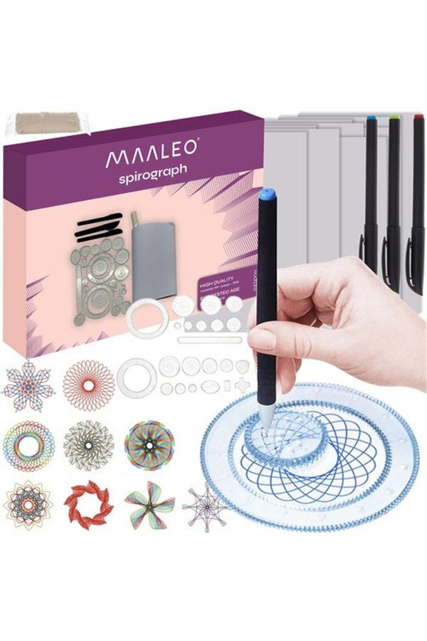 Drawing set - spirograph Maaleo 24346