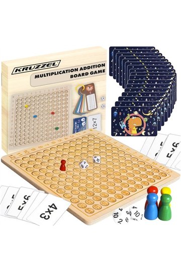 Multiplication table - board game Kruzzel 24639