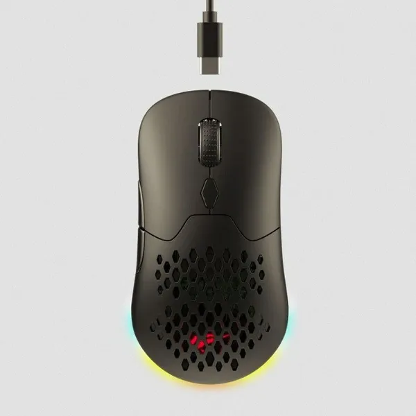 Žaidimų pelė Havit MS963WB Juoda Raštuotas