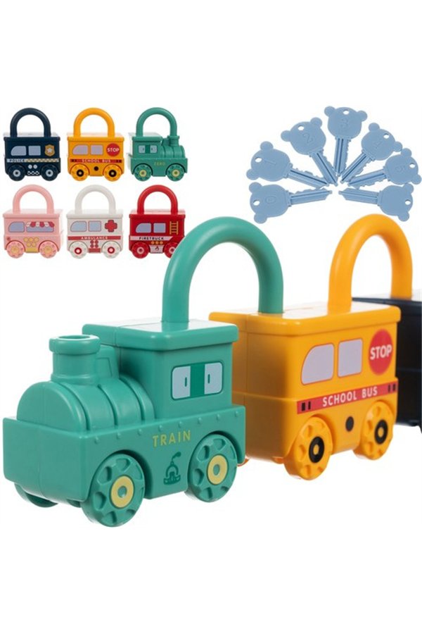 Educational puzzle - toy car 24712