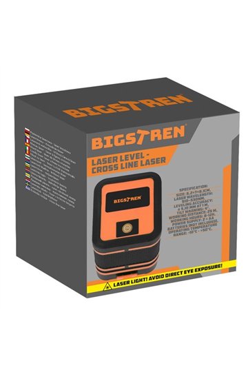 Laser level - Bigstreen 24293 cross laser