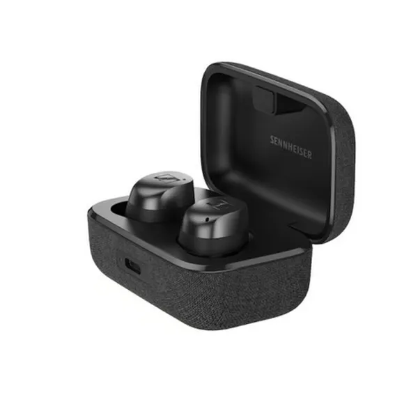 Bevielės ausinės su krovimo dėklu Sennheiser Momentum True Wireless 4 Juoda Grafito