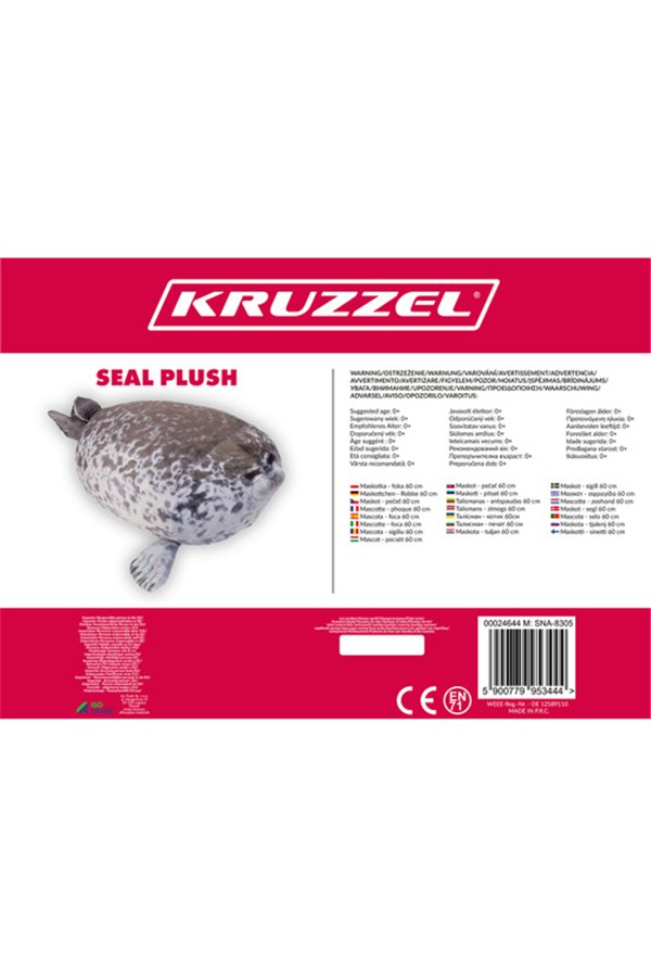 Talismanas - ruonis 60 cm Kruzzel 24644