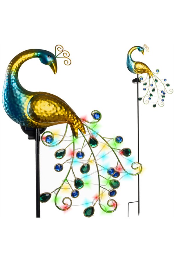 Gardlov 25281 peacock solar lamp