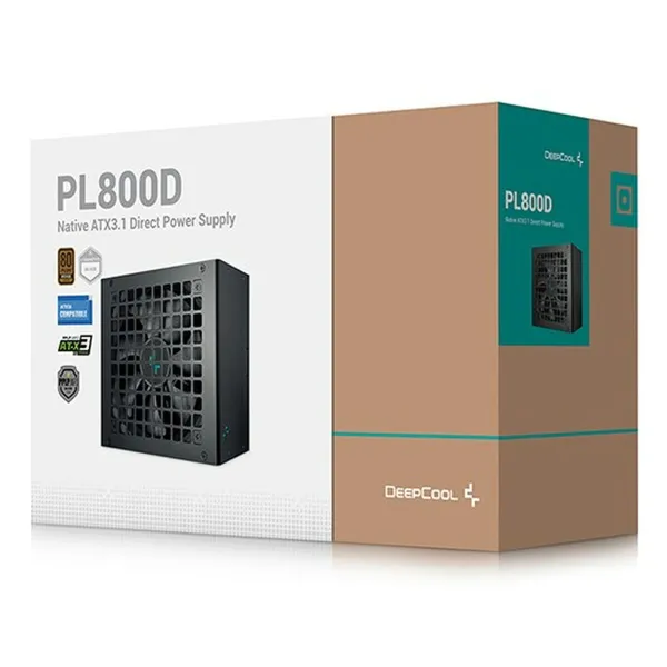 Maitinimo blokas DEEPCOOL R-PL800D-FC0B-EU-V2 ATX 800 W 80 Plus Bronze RoHS WEEE
