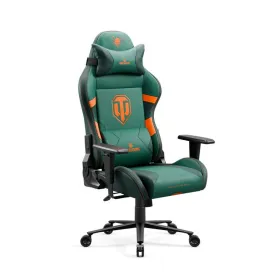 Žaidimų kėdė Diablo Chairs Diablo X-One 2.0 World of Tanks Mėlyna Žalia