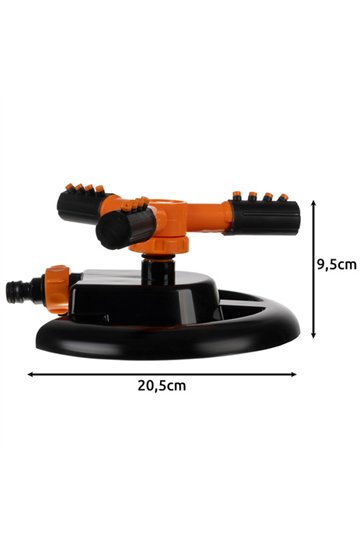 Gardlov 3-arm rotating sprinkler