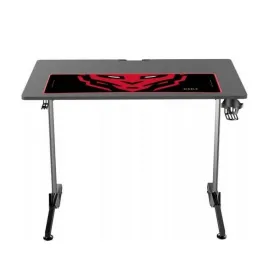 Rašomasis stalas Gaming Diablo Chairs 1469 Balta Juoda Raudona 100 x 75 x 60 cm