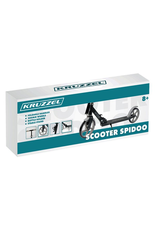 Spidoo-skootteri harmaa Kruzzel 25629