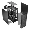 ATX pusiau bokšto tipo korpusas Logic AT-DART-PRO-SOLI-10 Juoda