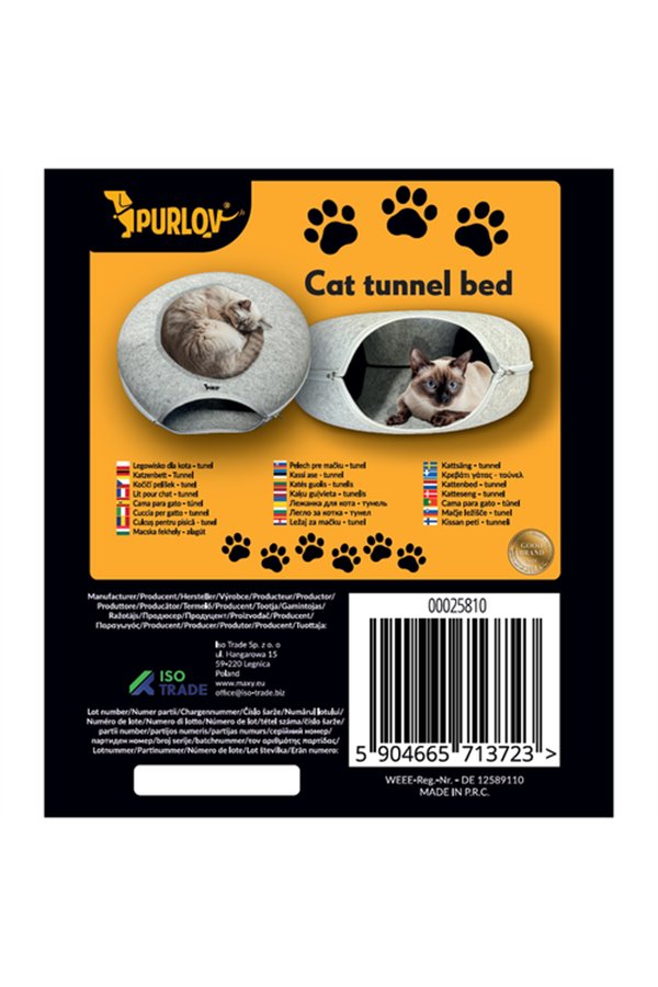 Cat Bed - Tunnel Purlov 25810