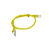 UTP 6 kategorijos kietas tinklo laidas Lanberg PCU6-20CC-0050-Y Geltona 50 cm