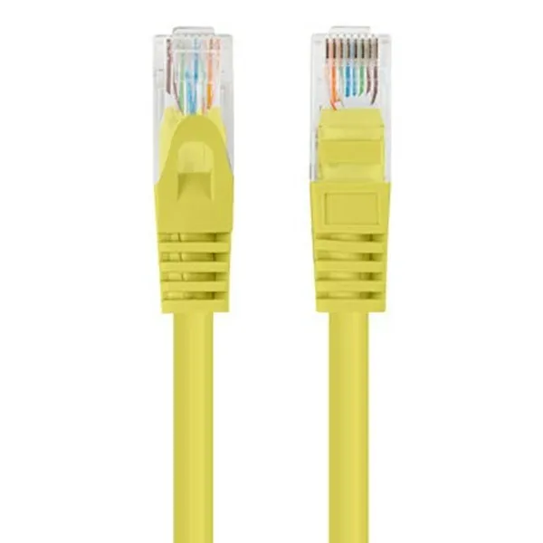 UTP 6 kategorijos kietas tinklo laidas Lanberg PCU6-20CC-0300-Y Geltona 3 m