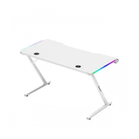 Rašomasis stalas Gaming Huzaro HZ-Hero 2.5 White RGB Balta 120 x 75 x 60 cm