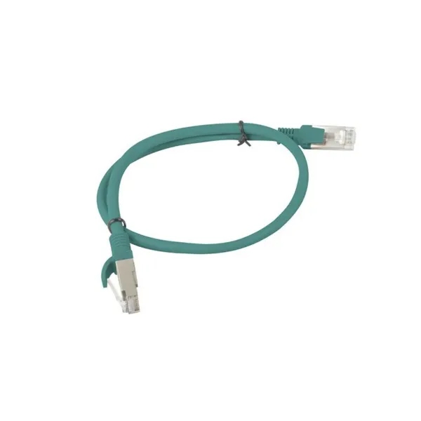 UTP 6 kategorijos kietas tinklo laidas Lanberg PCU6-20CC-0050-G Žalia 50 cm