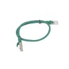 UTP 6 kategorijos kietas tinklo laidas Lanberg PCU6-20CC-0050-G Žalia 50 cm