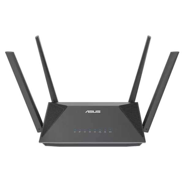 Rūteris Asus RT-AX52 Melns RJ45 Ethernet LAN Wi-Fi