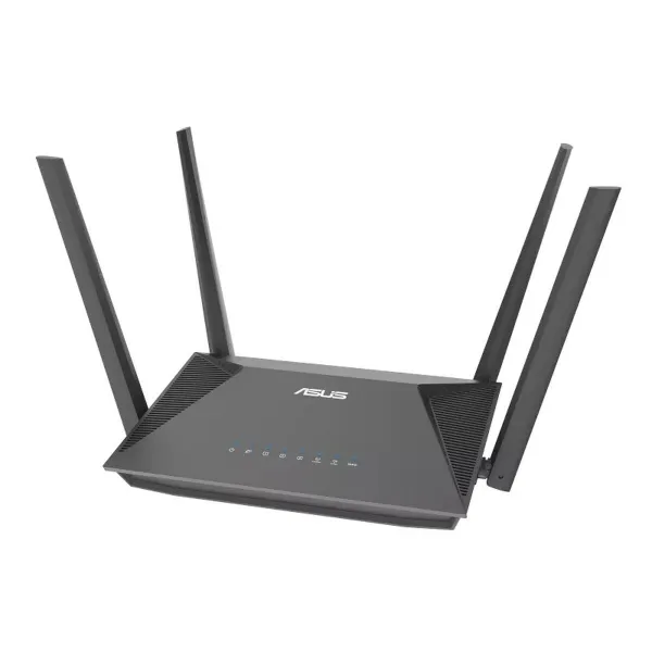 Rūteris Asus RT-AX52 Melns RJ45 Ethernet LAN Wi-Fi