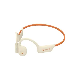 Open Ear Urheilu Kuulokkeet Havit E510BT(Freego1 Air) Beige Oranssi