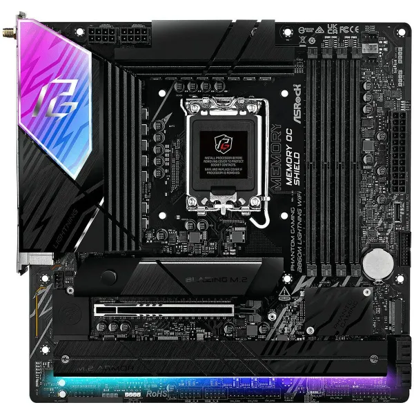 Mātesplate ASRock B860M Lightning WiFi Intel B860