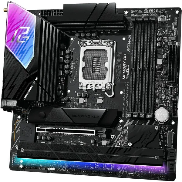 Mātesplate ASRock B860M Lightning WiFi Intel B860