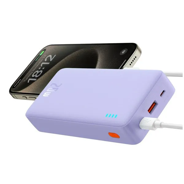 Powerbank Baseus P10022804513-00 Purpurinis 20000 mAh 74 WH