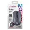 Langaton hiiri Defender GASSA MM-105 RF SILENT Harmaa 1600 dpi