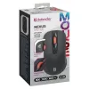 Optiskā Bezvadu Pele Defender NEXUS MS-195 RF Melns 1600 dpi