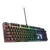 Mänguriklaviatuur Trust GXT 871 Zora Must Mitmevärviline QWERTY Qwerty US