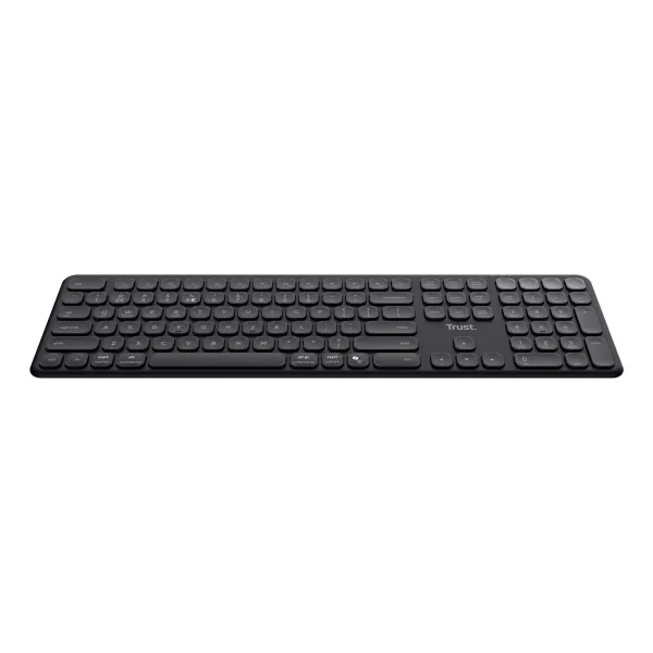 Bezvadu Klaviatūra Trust Vaiya Melns QWERTY Qwerty US