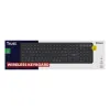 Bezvadu Klaviatūra Trust Vaiya Melns QWERTY Qwerty US