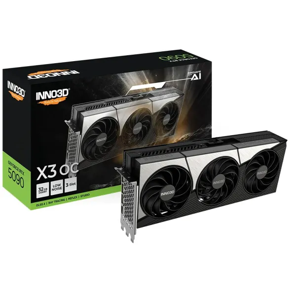 Vaizdo korta INNO3D N5090332D7X17593928 nvidia geforce rtx 5090 32 GB