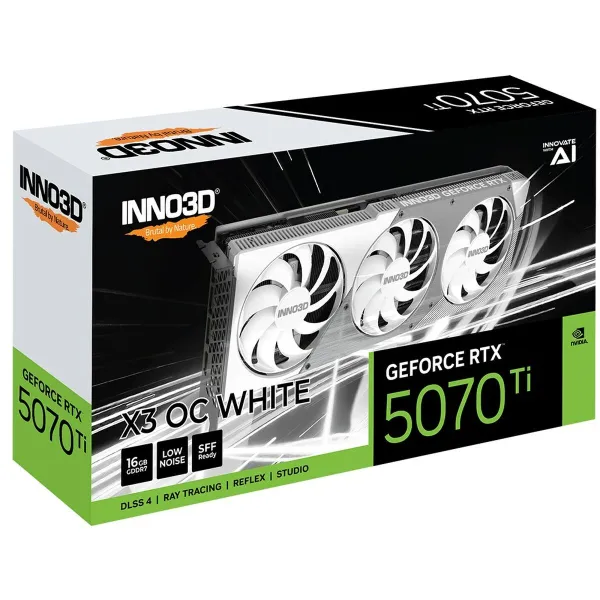 Graphics card INNO3D N507T316D7X176068W nvidia geforce rtx 5070 ti 16 GB