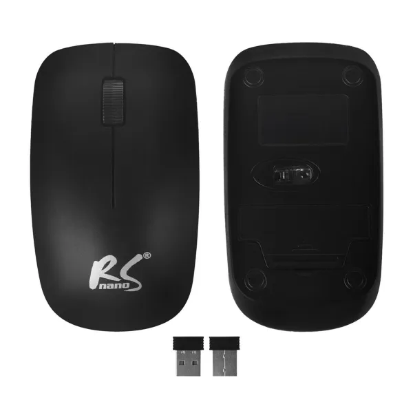 Klaviatūra un Pele Nano RS RS580 Melns