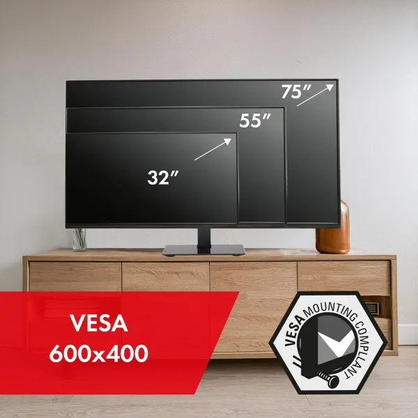 TV stovas ant grindų MacLean MC-386 75" 40 kg