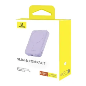 Powerbank Baseus P10059002513-00 Purpurinis 6000 mAh