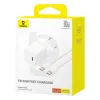 Sieninis įkroviklis Baseus P10110902213-00 Balta 30 W