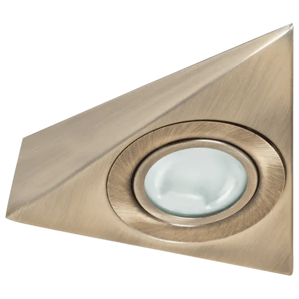 SIM-255 CABINET SPOTLIGHT ANTIQUE BRASS