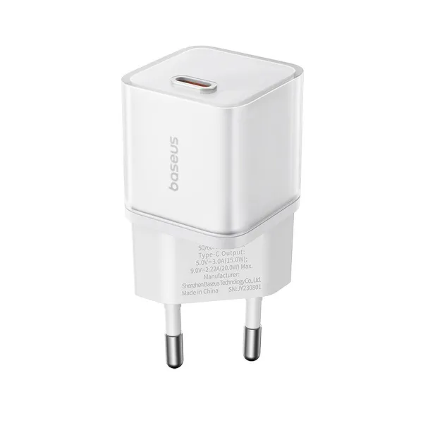 Сетевое зарядное устройство Baseus P10162503213-00 Белый 20 W