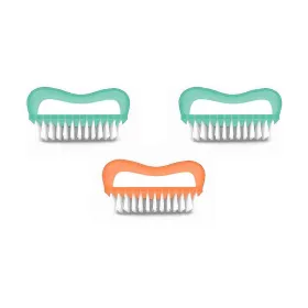 Brush Plastic 8 cm (3 Pieces) (36 Units)
