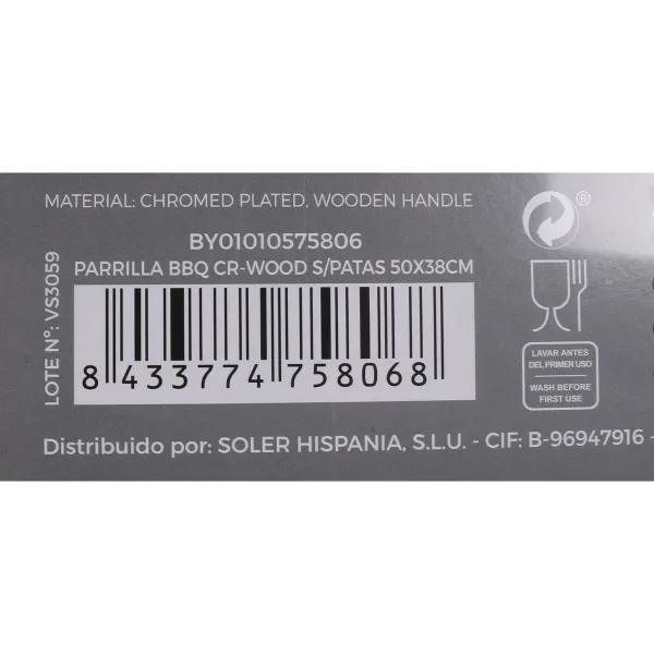 Grilli Algon Grilli 50 x 38 x 1 cm (8 osaa)