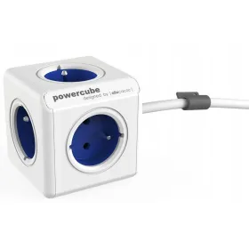 Kuubik mitme pistikuga Allocacoc 2300BL/FREXPC Sinine Valge 1,5 m