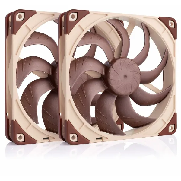 Kvadratinis ventiliatorius Noctua NF-A14x25 G2 PWM Sx2 PP Ø 14 cm (1 vnt.)