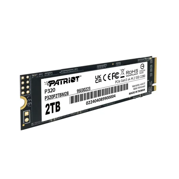 Kõvaketas Patriot Memory P320P2TBM28 2 TB SSD