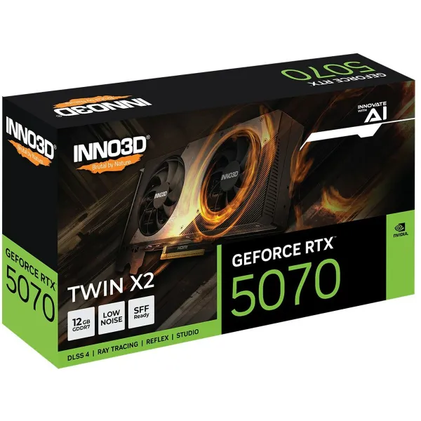 Graphics card INNO3D N50702-12D7-195064N nvidia geforce rtx 5070 12 GB