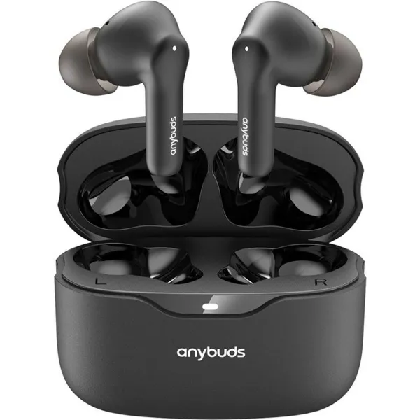 Беспроводные наушники с чехлом для зарядки TOZO Anybuds Pro Чёрный