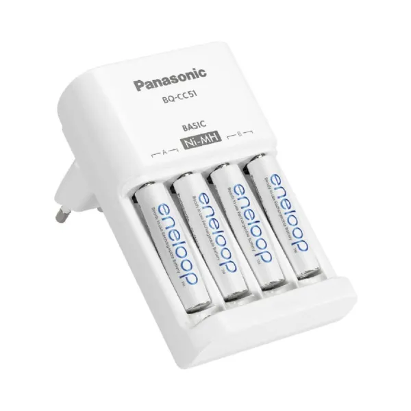 Akulaadija Panasonic K-KJ51MCD40E Patareid x 4