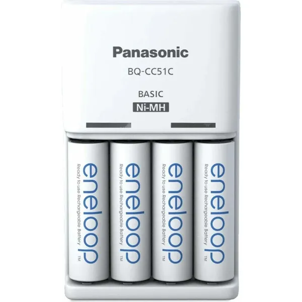 Akulaadija Panasonic K-KJ51MCD40E Patareid x 4