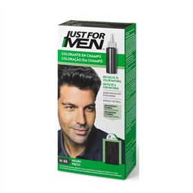 Just For Men Natural Black Shampoo Colouring Shampoo 30ml